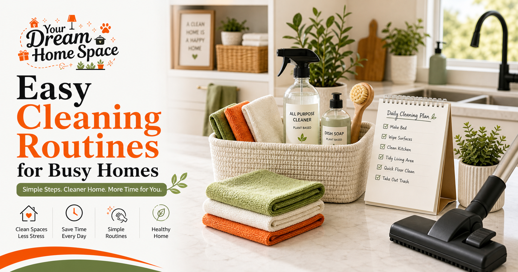 Easy Cleaning Routines for Busy Homes
