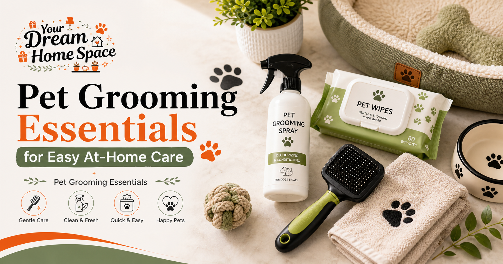Pet Grooming Essentials for Easy At-Home Care