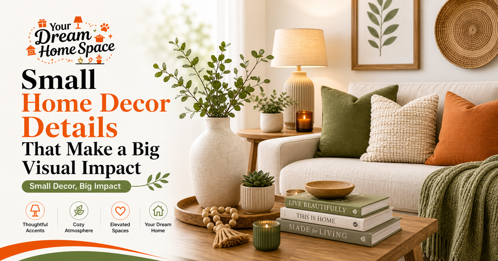 Small Home Decor Details That Make a Big Visual Impact
